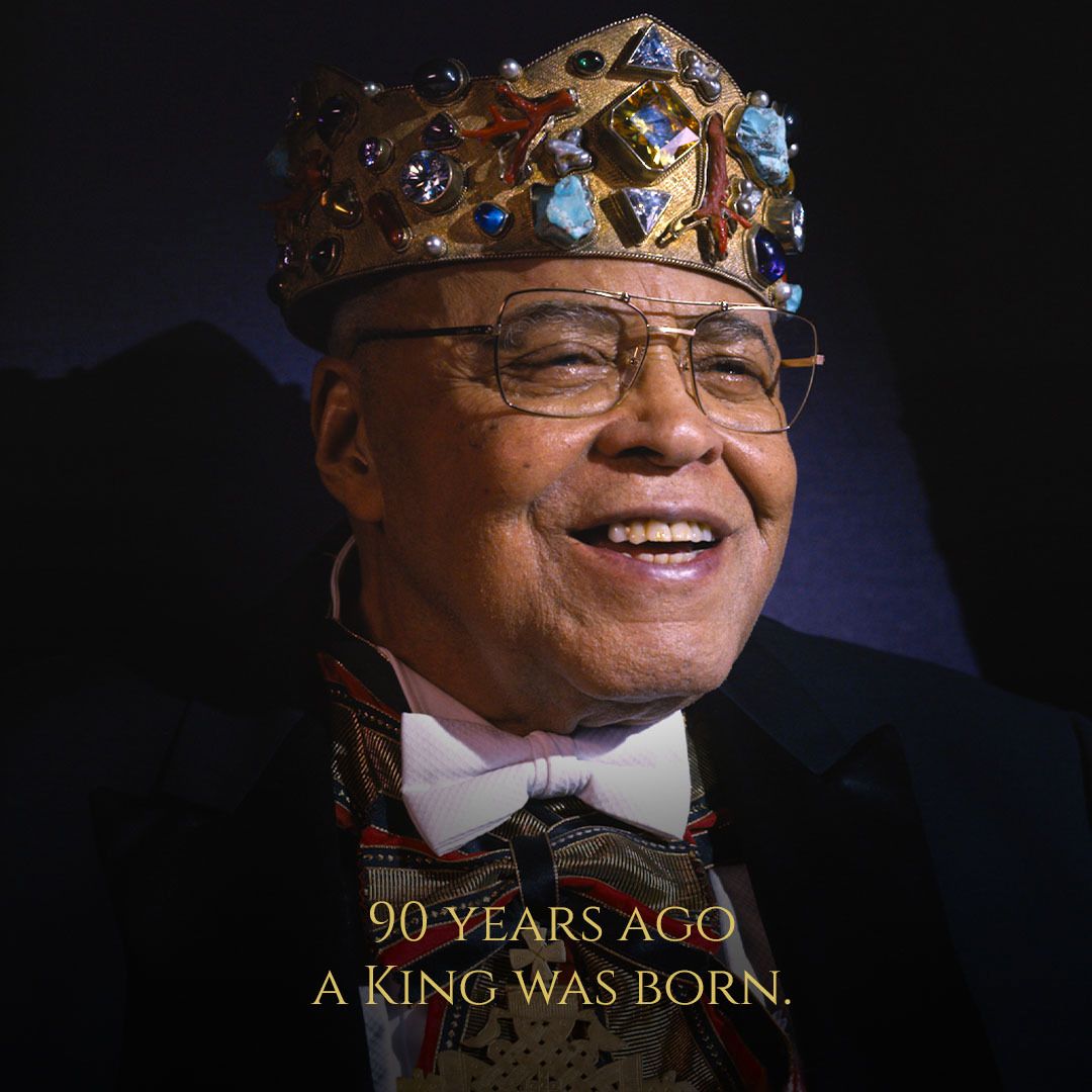 Happy birthday (a few days early) to the incomparable James Earl Jones, who turns 90 on Sunday! 