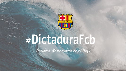 Tsunami Blaugrana #DictaduraFCB tweet media