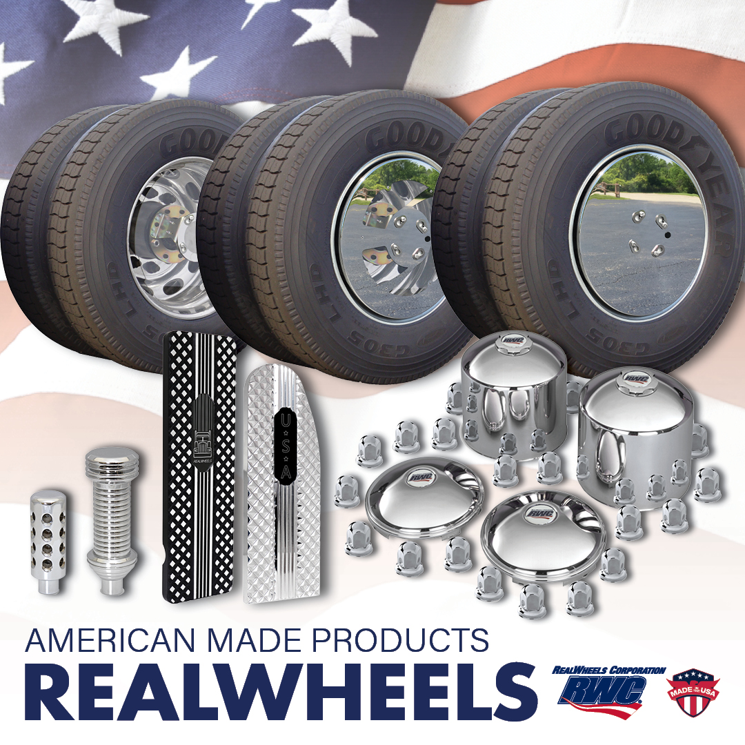 4StateTrucks's tweet photo. We're keepin' it real with RealWheels Products! Check out our selection here! https://t.co/B9kJRdhUnm
#4StateTrucks #ChromeShopMafia #chrome #chromeshop #customtrucks #semitrucks #trucking #customrig #bigrig #18wheeler #tractortrailer #largecar #trucker #diesel #realwheelscorp https://t.co/BulKxPIK5k
