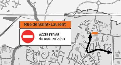 RennesTravaux's tweet photo. [Circuler à #Rennes du 18 au 24 janvier] Retrouvez toutes les infos sur l'appli #RenCircul et sur le site >https://t.co/vrqiPvwibS https://t.co/CF772gqWTa