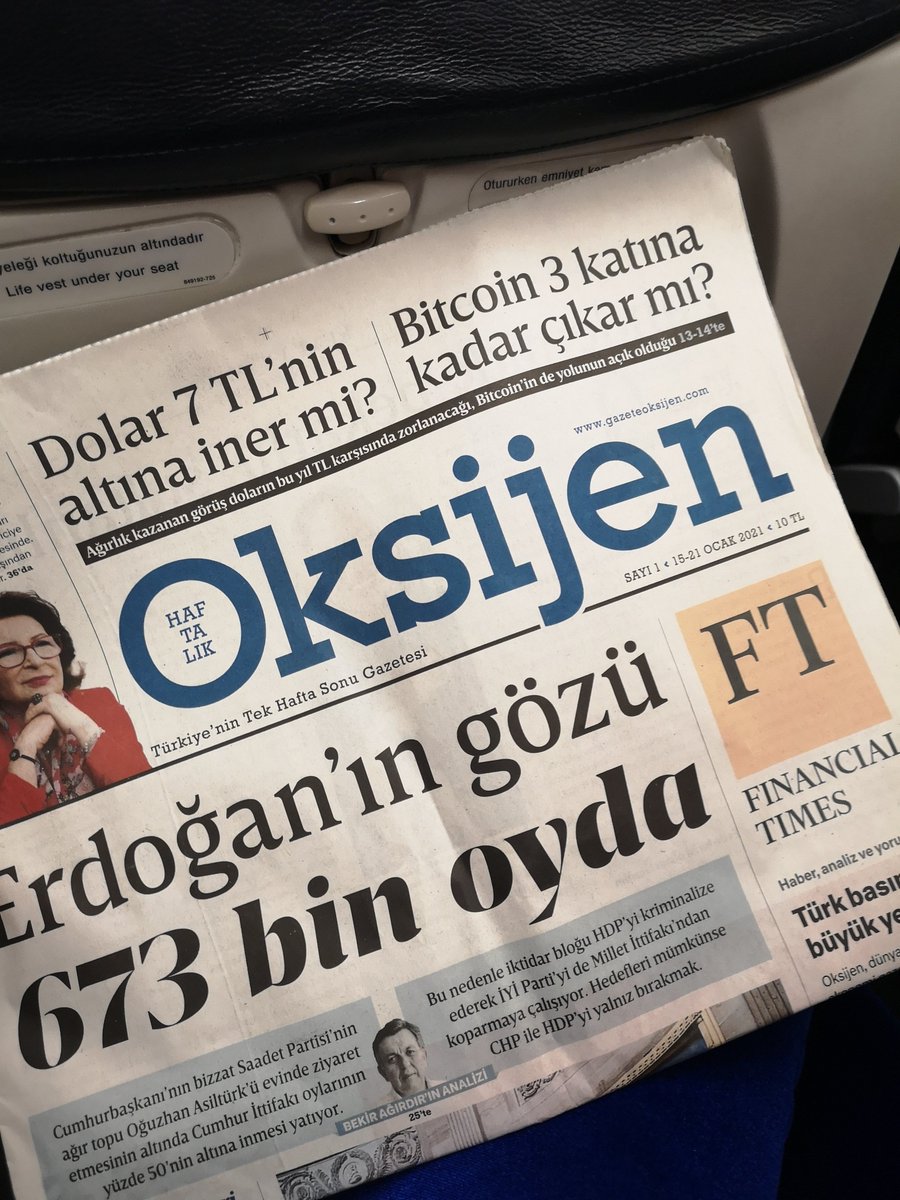 Akşam duyurusu 💙<a href="/GazeteOksijen/">Oksijen</a> gün itibariyle yayın hayatına başladı, benden 2021 yayıncılık dosyası ilk sayıda! Uzun soluklu bir yolculuk olsun, 2021 güzel başladı <a href="/eliftanriyar/">Elif Tanriyar</a> 💙
