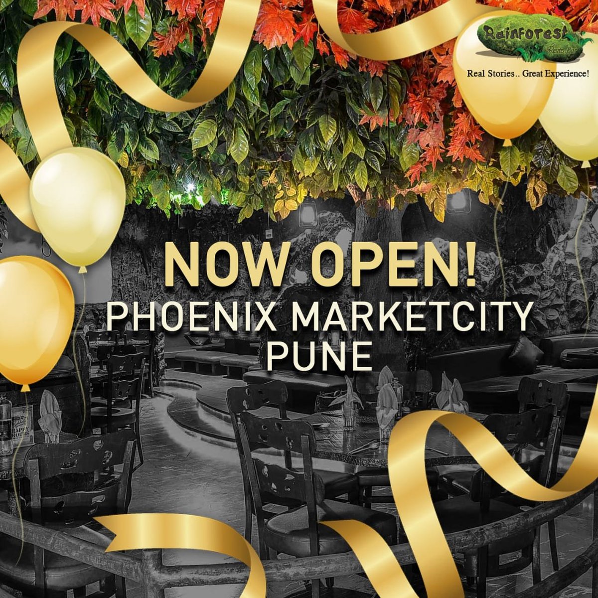 Pune, we are back!!!! 
Forest vibes, weekend tribes and all things wintery and nice! 
Call for making your Friday night just
right! 
Phoenix Marketcity Pune - 8928753544 / 8850614003 

#PhoenixMarketCityPune