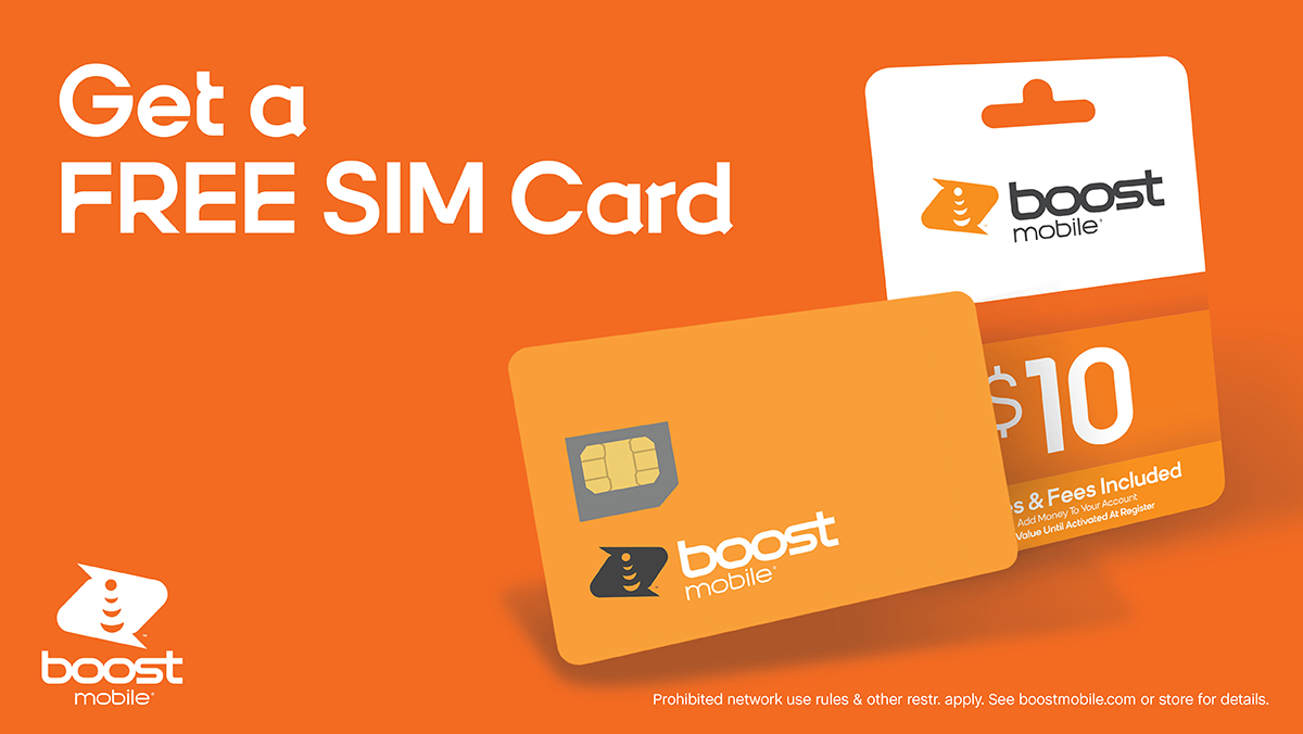 Boost Mobile Twitterissä: "Your free SIM card awaits! Get it when you choose the Boost Mobile plan that's right for you. Choose from three plan options, starting as low as $10/mo.