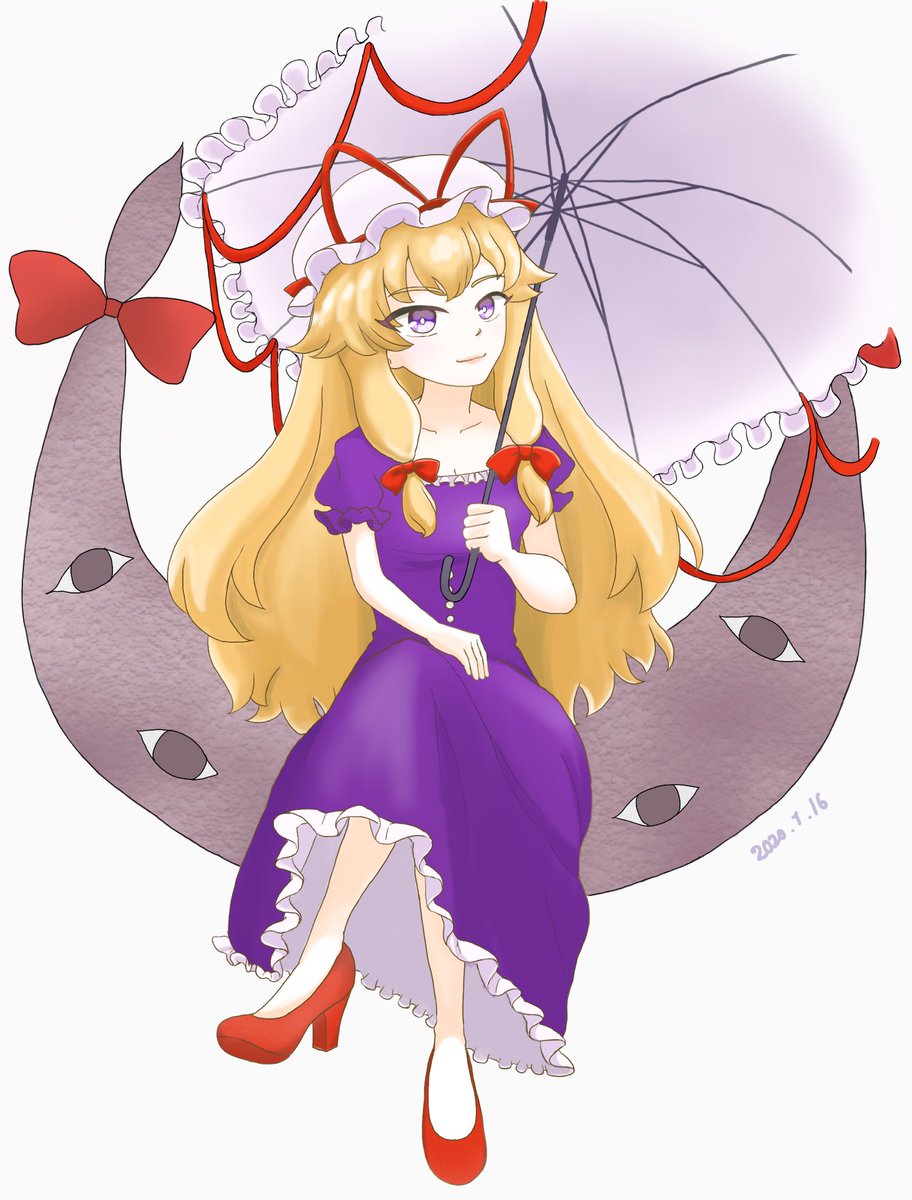すのはら 八雲紫 東方project 東方妖々夢