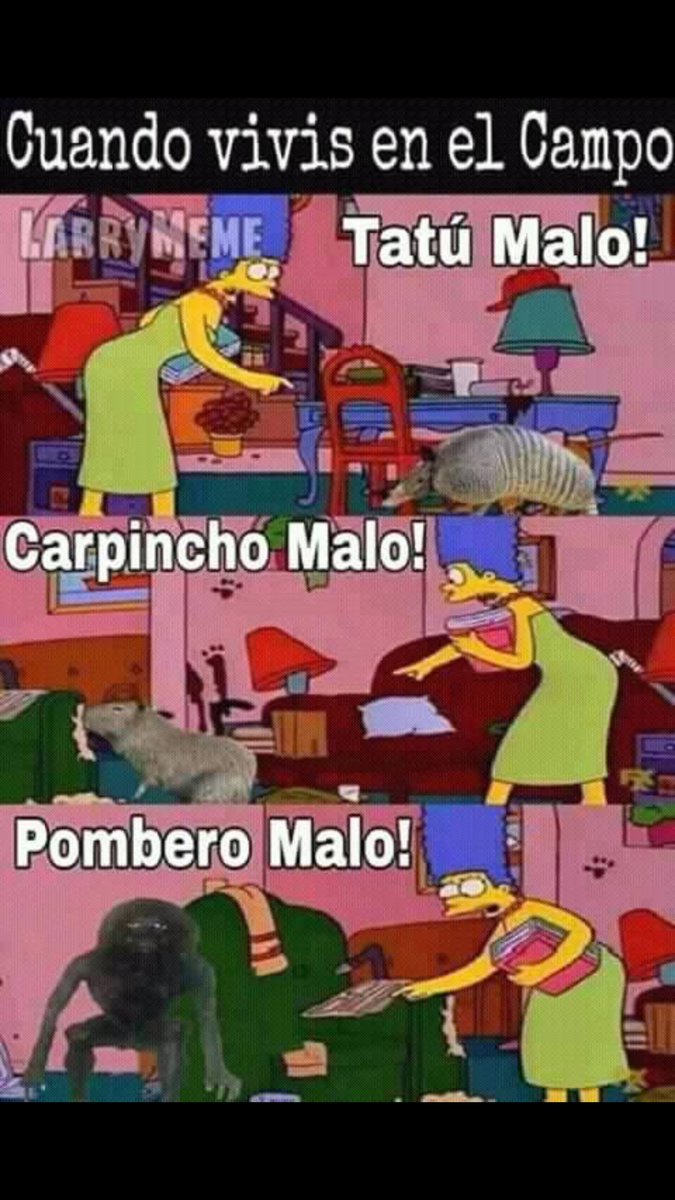 @argensimpsons Al abuelo se le escapó el pombero?