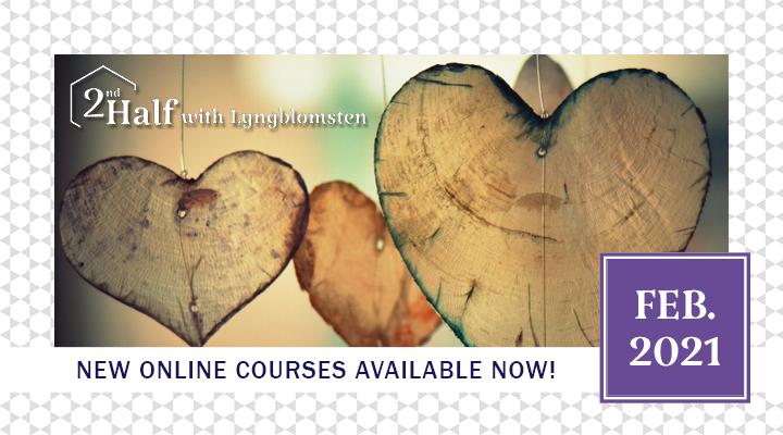 Keep those resolutions going with 2nd Half with Lyngblomsten! New courses are available now, including an Armchair Traveler trip to France, a winter gathering nature experience, and more! Browse the full online catalog at app.getresponse.com/view.html?x=a6…