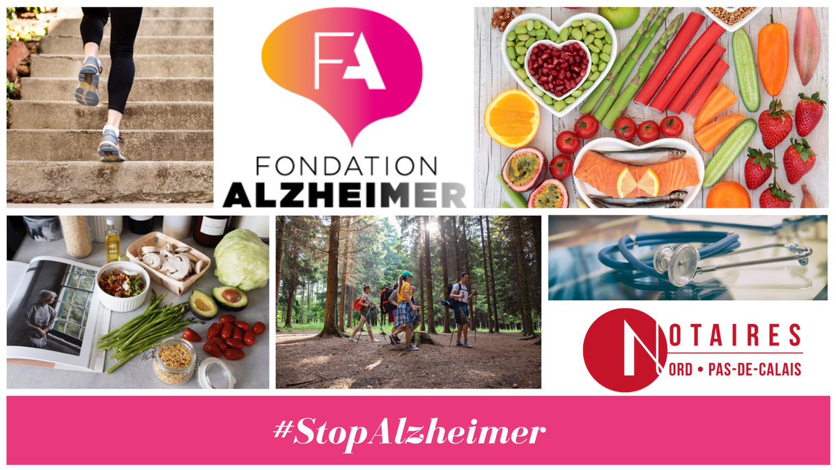 Notaires_59_62's tweet photo. #StopAlzheimer | Des habitudes quotidiennes permettent de réduire le risque de développer la maladie d'Alzheimer. Retrouvez les informations sur le site de la #FondationAlzheimer, acteur majeur de la #recherche sur la maladie Alzheimer en France. https://t.co/VY7kOMeXyu  @StopALZ https://t.co/fLiZVCXbUM