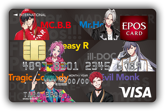 予告］【ヒプノシスマイク エポスカード】 ◇『ヒプノシスマイク