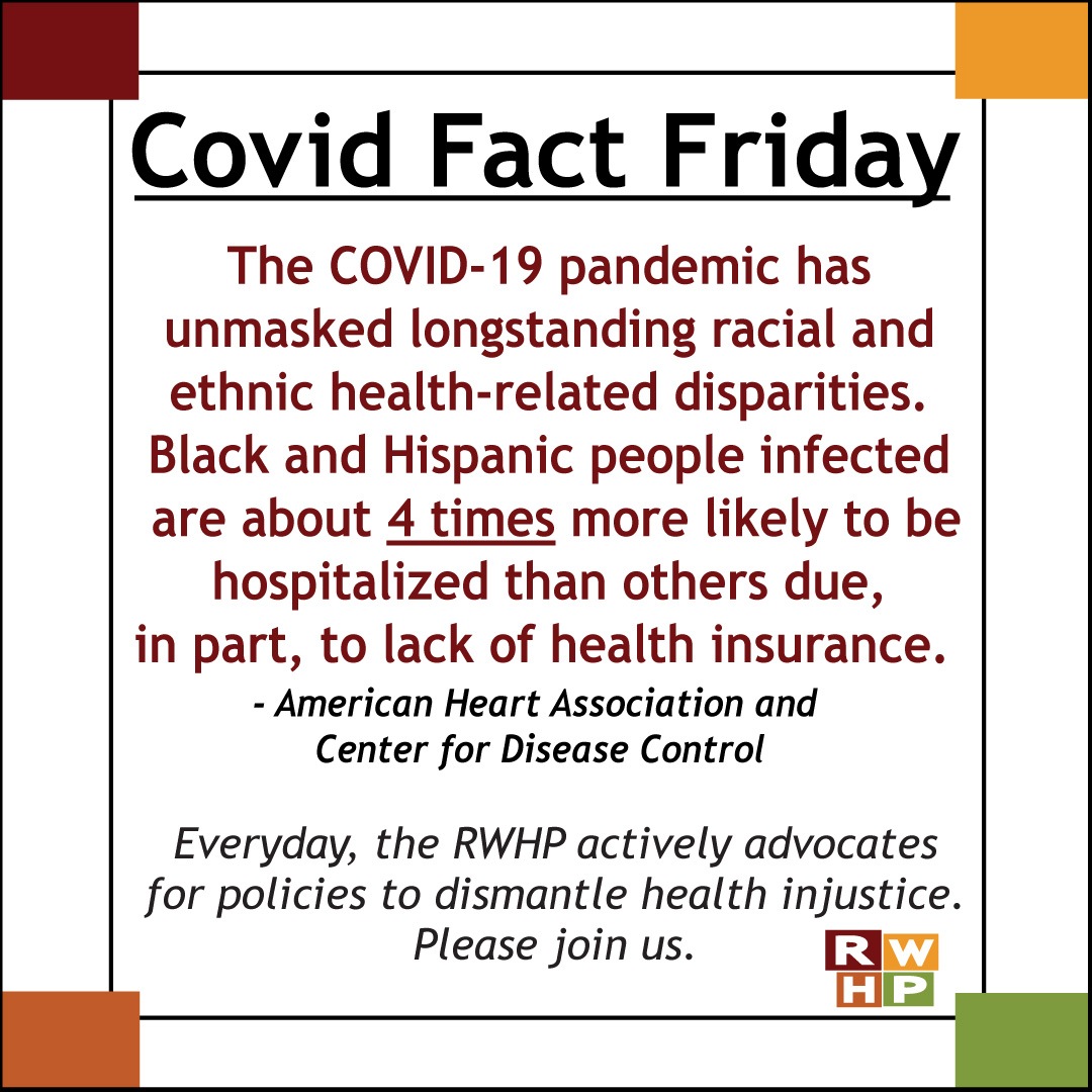 rwhp's tweet photo. #covid19 #healthequity #blackhealthmatters #latinohealthmatters #healthinjustice https://t.co/QkErYmeABC