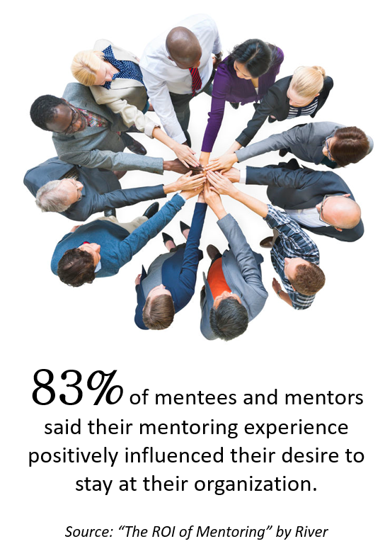 RiverLearning's tweet image. Need a reason to bring #mentoring to your organization? How about the fact that it can positively impact employee #retention? Celebrate National Mentoring Month in style....contact @MentorcliQ for a demo. mentorcliq.com