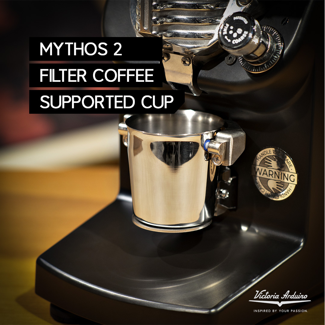 victoriaarduino's tweet image. The new filter coffee kit for #Mythos2 brings out a unique and versatile way to use the Mythos 2 #Grinder that perfectly grinds the #Coffee to extract the filter. Optimize your extractions with this pro kit, the only one you should trust to achieve #Espresso perfection!