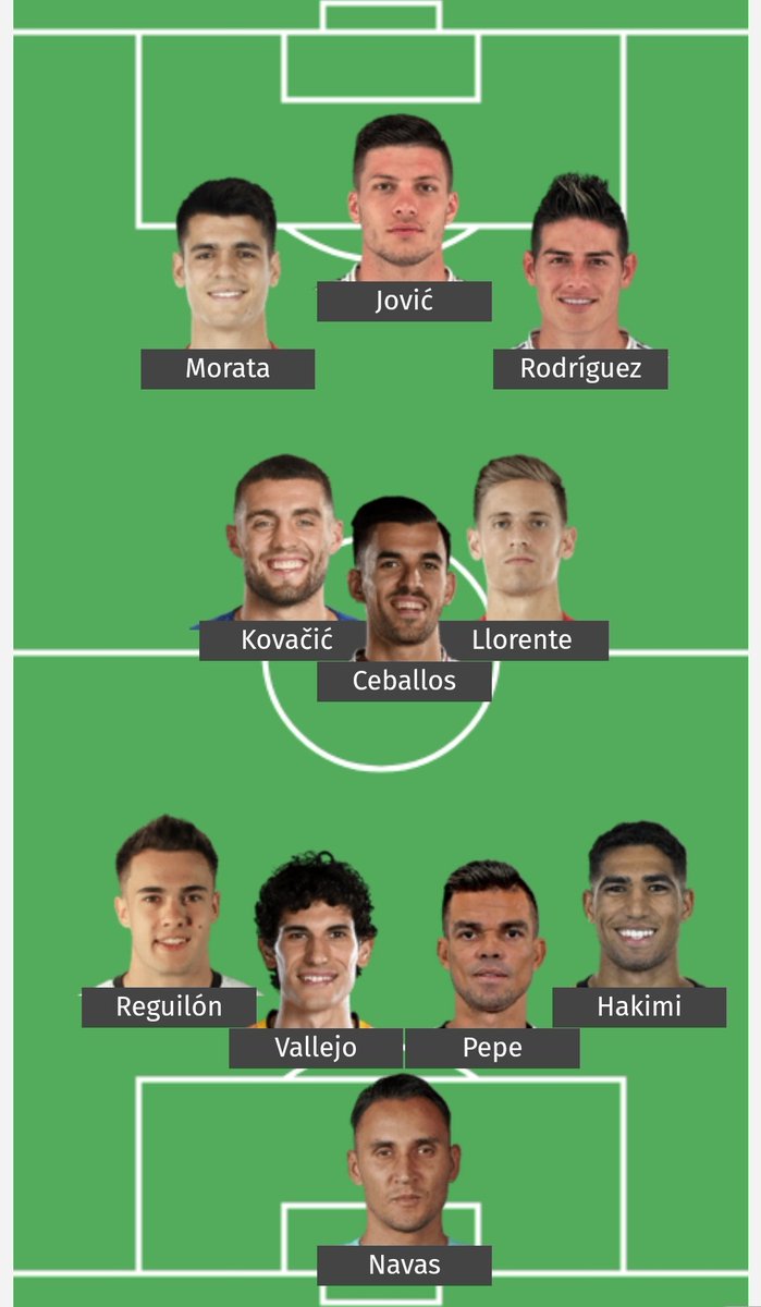 Football___cafe's tweet photo. لوكا يوفتش يكمل تشكيلة كاملة تخلى عنها زيدان 

التشكيلة ليس فيها اسم ضعيف سوى فاييخو الموهبة الاسبانية التي دمرتها الاصابات

تشكيلة لا تقل عن الأسماء الموجودة حاليا في الريال بل منهم من هو افضل من نظيره في الفريق الاسباني

يتبع 👇 https://t.co/1WbV7XJiLn