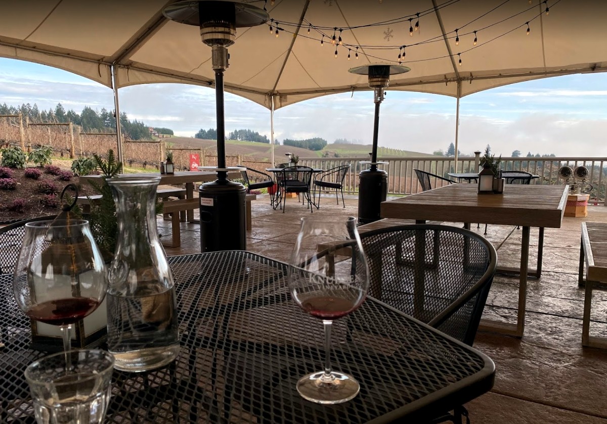 Experience this view for yourself!  

"What a great experience!  Beautiful grounds, building and views. The wine and service given was 5 stars!  Would recommend and look forward to visiting again soon!" 

- Travis K., (Google Review)