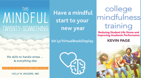 brock_library's tweet photo. Be #mindful. Our latest #VirtualBookDisplay is available @ https://t.co/SRODckGqdD https://t.co/WCOgefrBPa