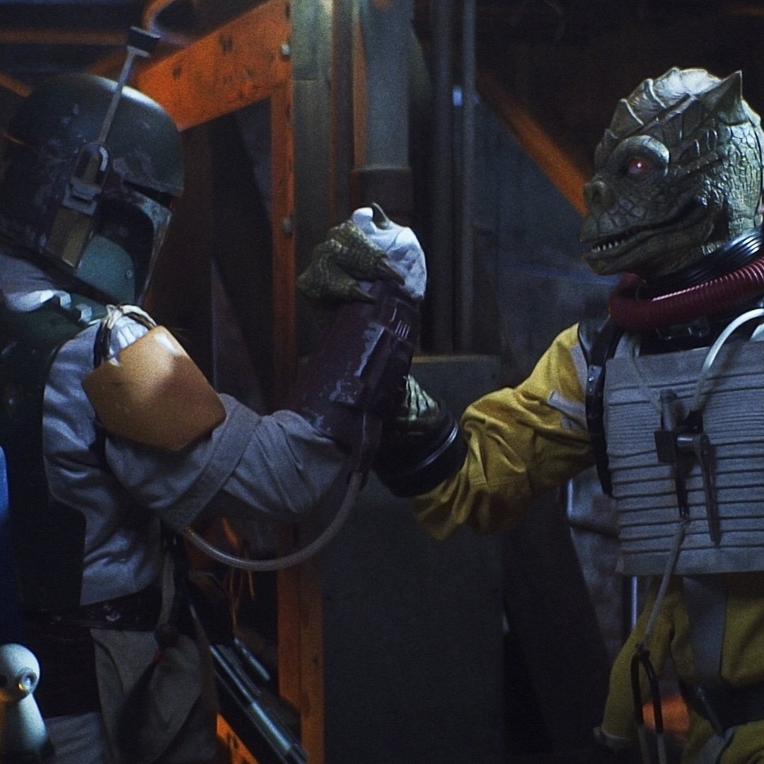 C_force_films's tweet photo. "Boba! Happy Friday… You son of a cloner!”
#CreativeForceFilms #CFF #bossk #scorekeeper #StarWars #lucasfilm #clonewars #film #Fanfilm #bountyhunter #bobafett #cosplay #actor #atlantafilm #notforprofit #disney #Predator #Aphra #doctoraphra #battlefront #starwarsbattlefront https://t.co/Bi9CURxexI