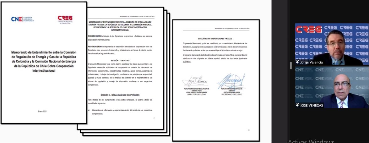 r_electricidad's tweet image. Sigue avanzando la política de acuerdos de cooperación internacional de la @CNE_Chile➡️bit.ly/3oRUP5u