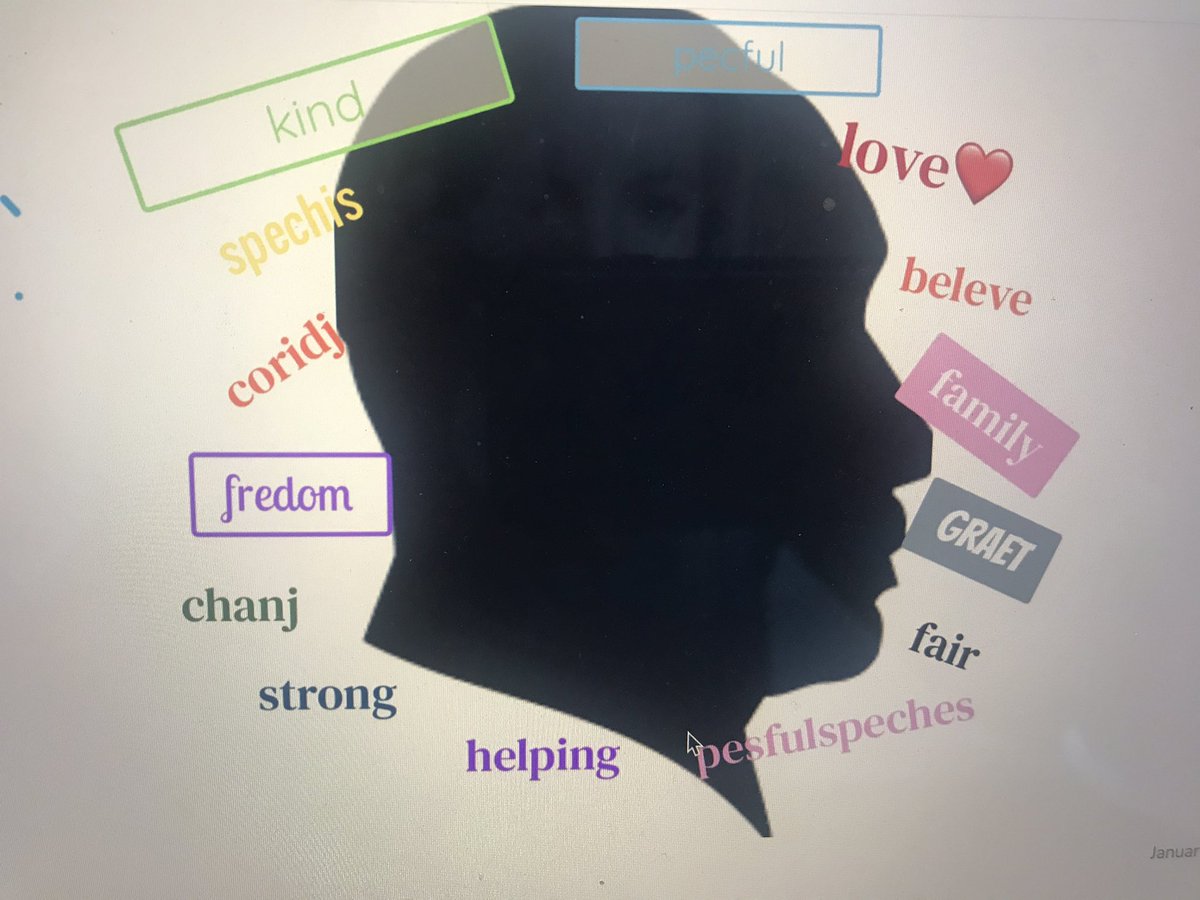 Ss learned about contributions of Dr. Martin Luther King Jr. &amp; how he led peaceful change. Sadly, I didn’t get to do do this collab. art project with Ss during remote learning. Thanks <a href="/seesaw/">Seesaw</a> for helping us honor Dr. MLK Jr. with this special activity! #marinermoments #nhcschat