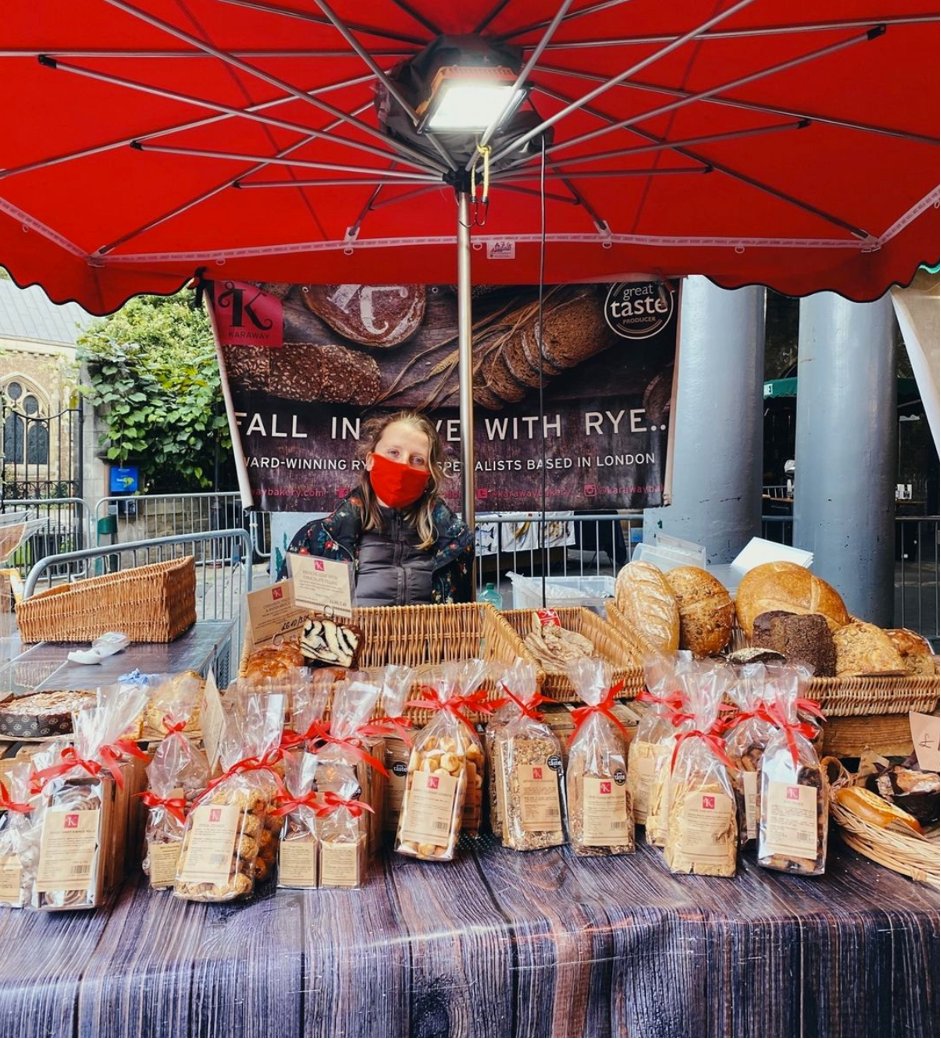 Just a quick reminder that @boroughmarket will remain open as a source of essential produce for the local community 💚 If you are visiting the open-air market please wear a face mask if you can and use the hand sanitising stations dotted throughout the Market. Stay safe!❤️