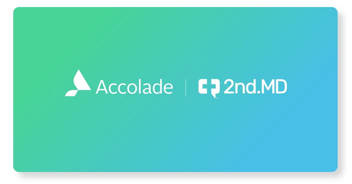 Lnpalmer's tweet photo. Accolade is excited to announce our intent to acquire industry-leading EMO company @2nd_MD. Learn how the move grows Accolade’s clinical capabilities to create the most comprehensive, integrated healthcare navigation experience. https://t.co/N8MaWWxpZZ https://t.co/SxG1sBhhXB https://t.co/BaMILTpFrx