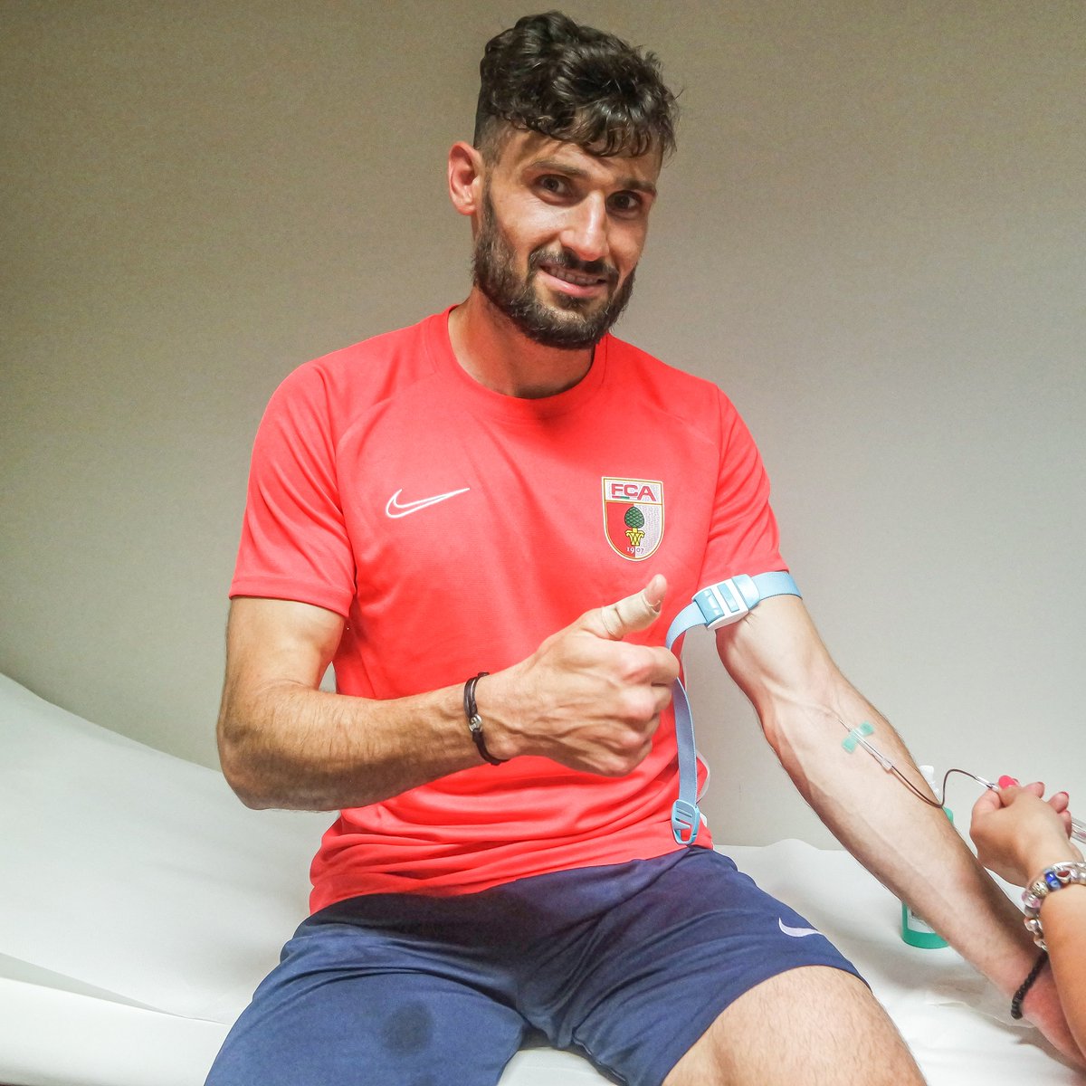 First days in Augsburg 