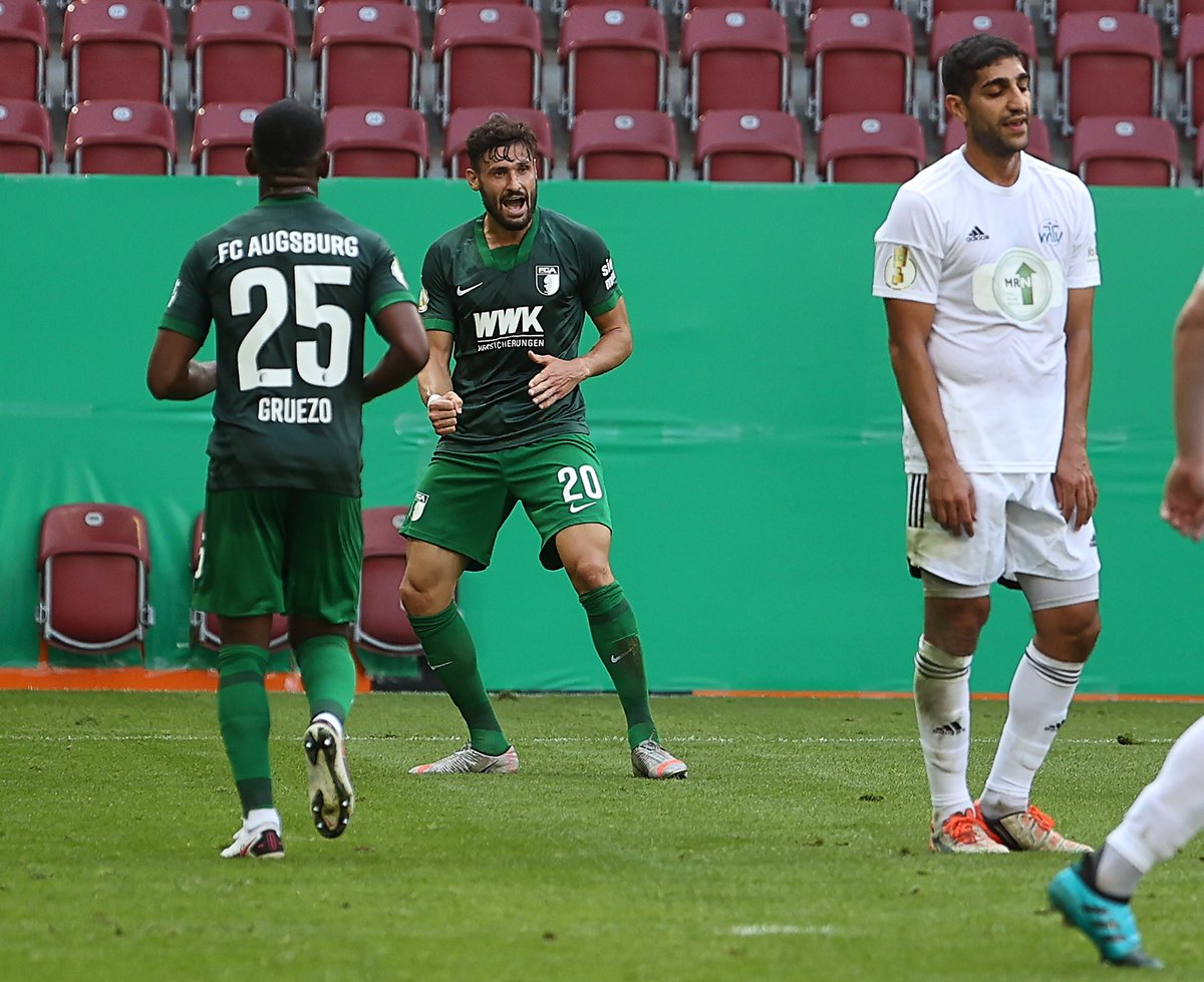 Pokal goal in first appearance 