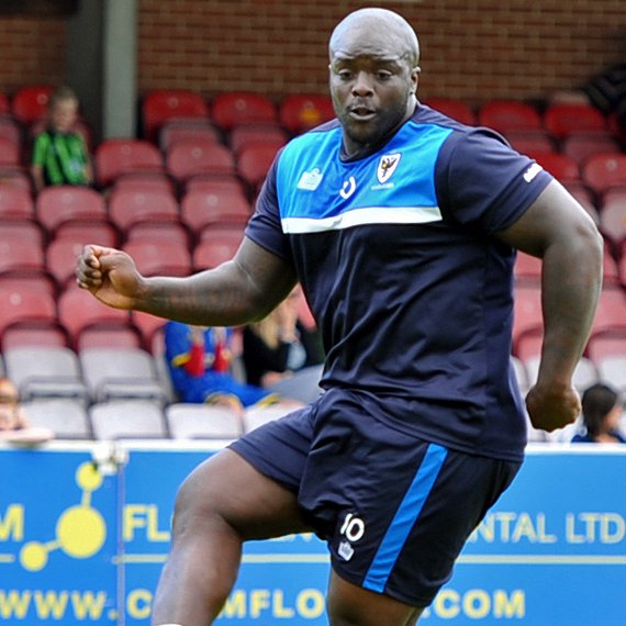 4) THE BIG MANNice touch for a big man. Overweight, but under-estimated. Has a foot like a pillow, and can control even the hardest of passes. Has a turning circle like a JCB, and never tracks back.