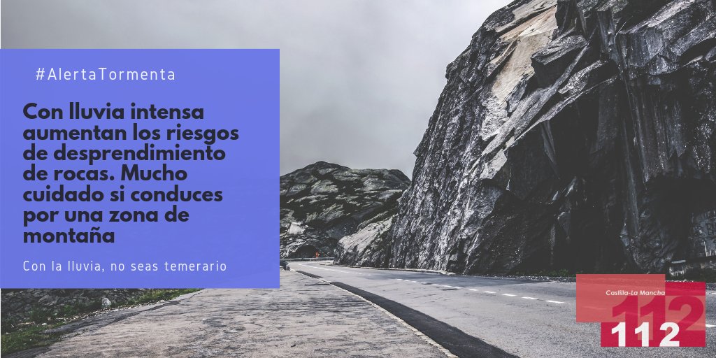 112clm's tweet photo. Nieve derretida☃️, placas de hielo🧊 y agua de lluvia☔️ forman una combinación peligrosa. Cuidado con las lluvias que se esperan estos días. #112clm https://t.co/kqTlrsdg7V