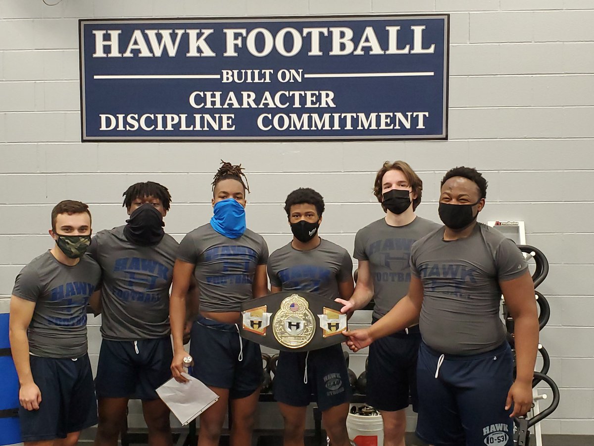 HendricksonFB's tweet photo. Great week of competition. #mindset #HawkEquipped https://t.co/tqPSjecCzK