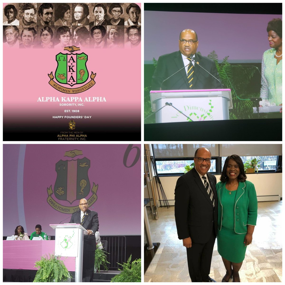 Happy Founders' Day to the ladies of Alpha Kappa Alpha Sorority, Inc.