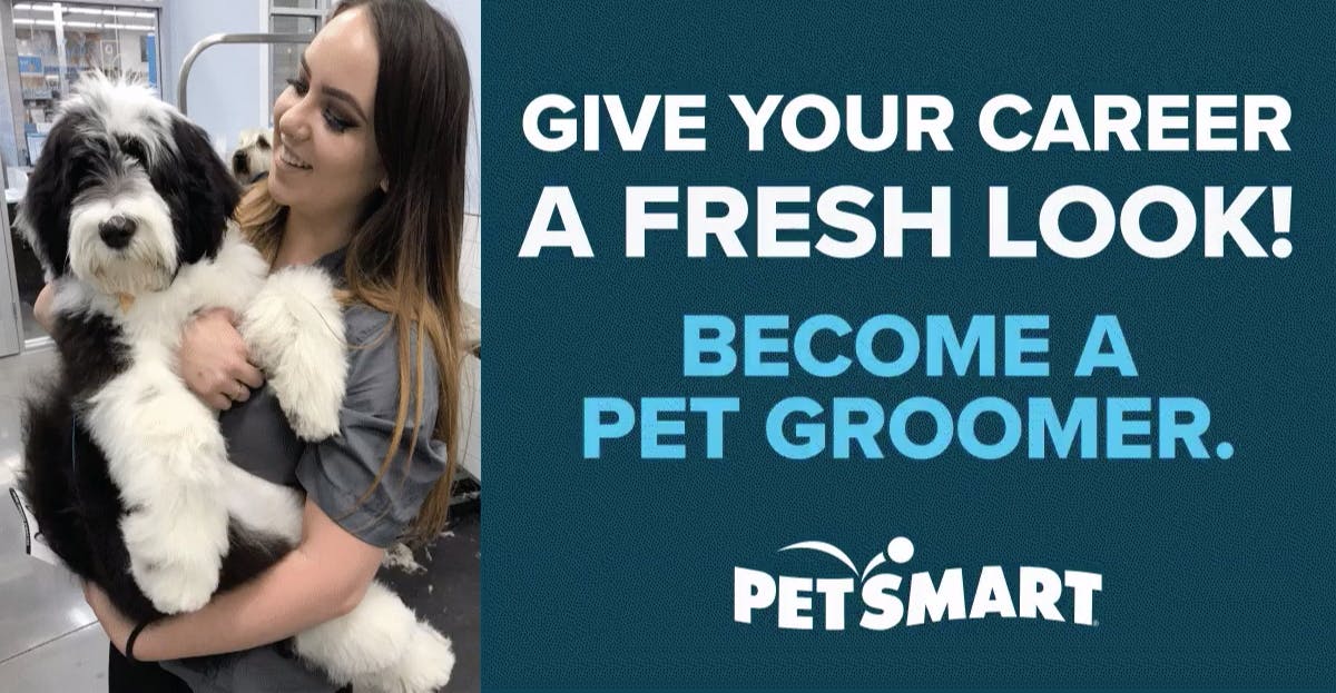 Pet-lovers, have you heard? PetSmart is offering up to a $2,000 sign on bonus for groomers &amp; $2,500 for salon leaders + a whole lot of other career perks that'll get your tail wagging. 

Join #LifeAtPetSmart on one of our awesome salon teams... bit.ly/35Jd8Cd