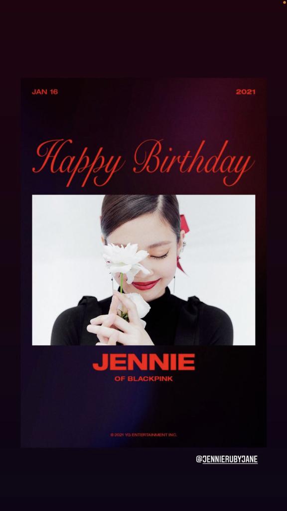 Berharap tadi dapat foto baru dari jenlisa,dan lisa ngetik langsung pakai jarinya happy birthday jennie unnie.
Secara langsung pasti lebih spesial
(2021)
#PricelessJennieDay