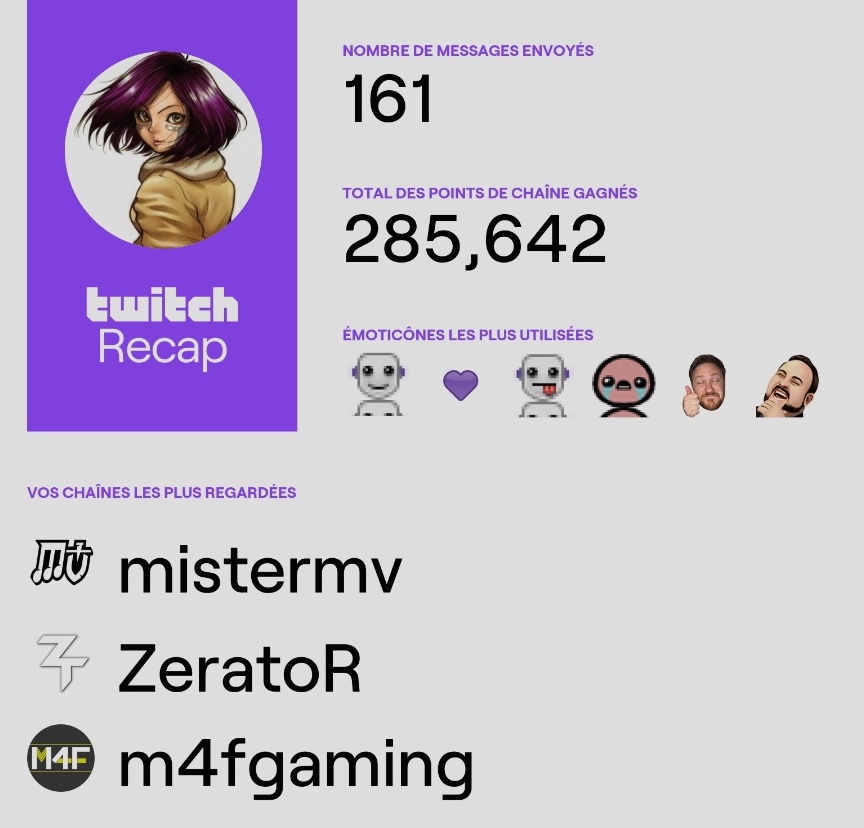 Aljeune's tweet photo. @M4fgaming : Ma découverte de l'année, c'est trop pour un seul homme ! ♥️ #TwitchRecap https://t.co/aB0rC3s0sa