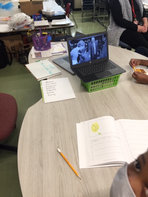 We learned about MLK today and wrote about how amazing he was as he spread his message of kindness and equality. <a href="/Jen1Curry/">Jennifer Curry</a> <a href="/kristymc24/">𝒦𝓇𝒾𝓈𝓉𝓎 𝑀𝒸𝐹𝒶𝓇𝓁𝒶𝓃𝑒</a> <a href="/MOSandshore/">Mount Olive Sandshore School</a> <a href="/ZywickiR/">Dr. Robert R. Zywicki</a>
