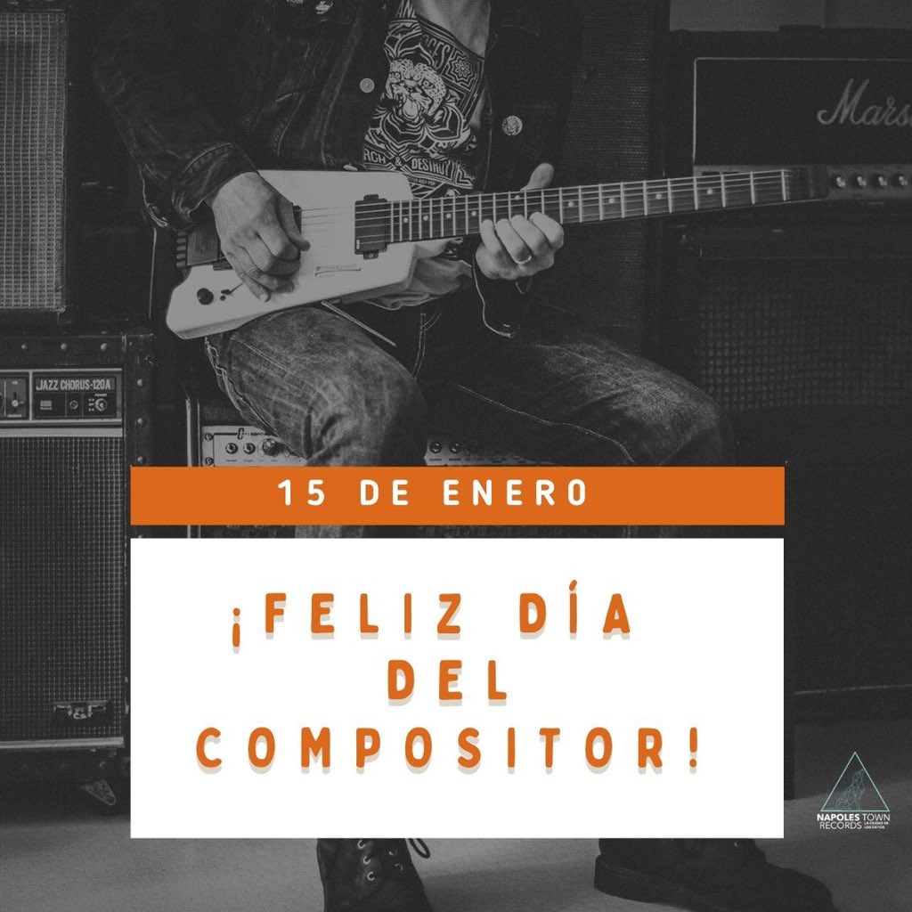 ¡Feliz día del compositor! 🥳
“Si un compositor pudiera decir lo que tenía que decir en palabras no se molestaría en tratar de decirlo con música” 🎼✍️ 
#15DeEnero 👏🏻