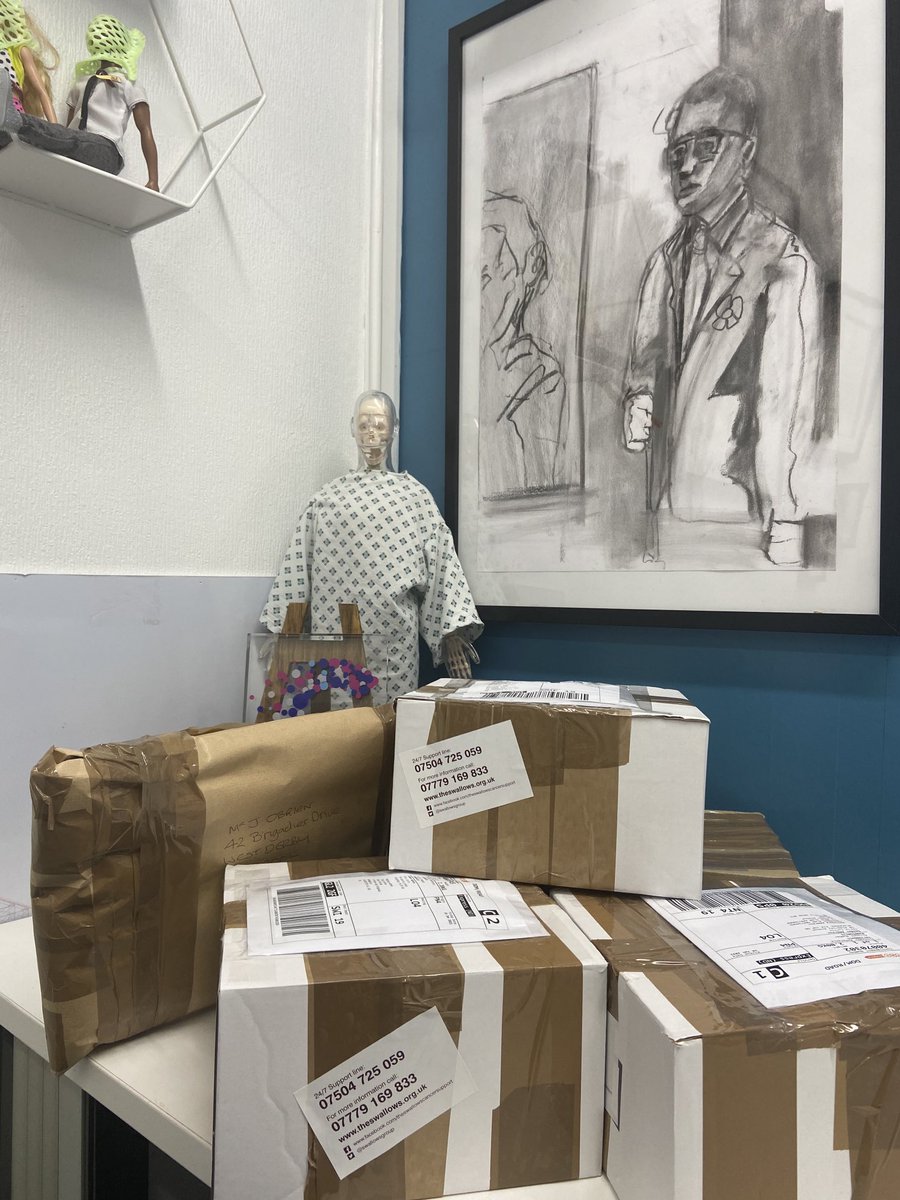 swallowsgroup's tweet photo. 5 more patient support boxes ready to be sent to head & neck cancer patients to help with side effects #supportboxes https://t.co/iO0Pov9Ael
