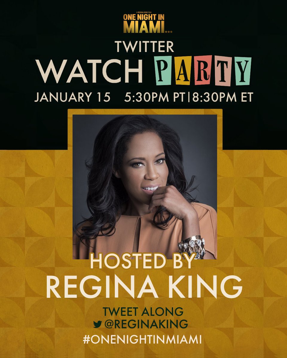 Tonight! Let’s support the QUEEN <a href="/ReginaKing/">Regina King</a> 🎬🖤✨