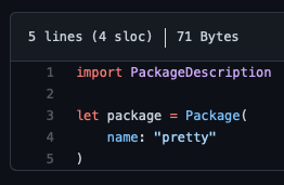 eneko's tweet image. Remember when Swift Package manifests were so simple?
#swift #swiftlang #swiftpm