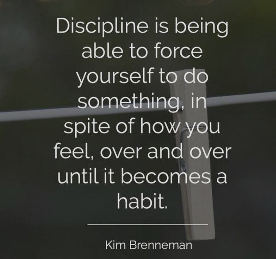 Discipline is ...
Yes!!!
Agree ?!?
#motivationalquotes #lifequotes #smallbusiness #lasocialbutterfly #lkn #clt #socialmediaconsultant
Follow @lasocialbttrfly https://t.co/78sGCSdFht