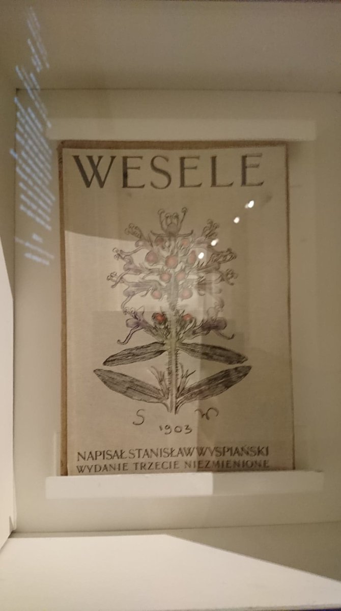 His most famous play, Wesele (The Wedding), is a study of national identity through supernatural apparitions & patriotic uprisings. It’s inspired by a real wedding of his friends. At the time there was a trend for marriages between the members of the nobility & peasant women 12/