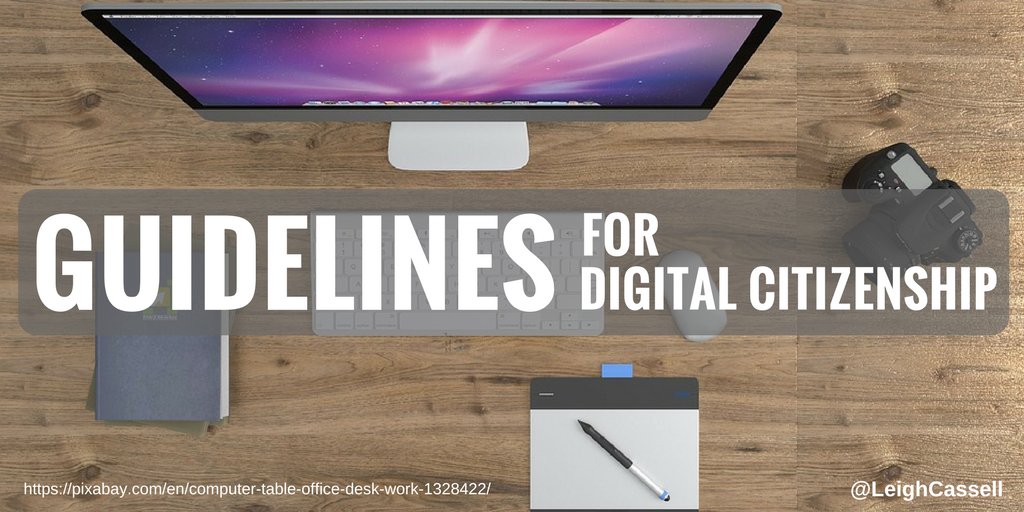 LeighCassell's tweet photo. #digcitBits #digcit Presence &amp; Communication:
#DigCitizen
- communicates appropriately according to audience 
- contributes positively w/in local/ global communities
- identifies &amp; responds appropriately to online issue
- develops a + reputation &amp; #digitalfootprint #onted https://t.co/aqlXsHcrh3