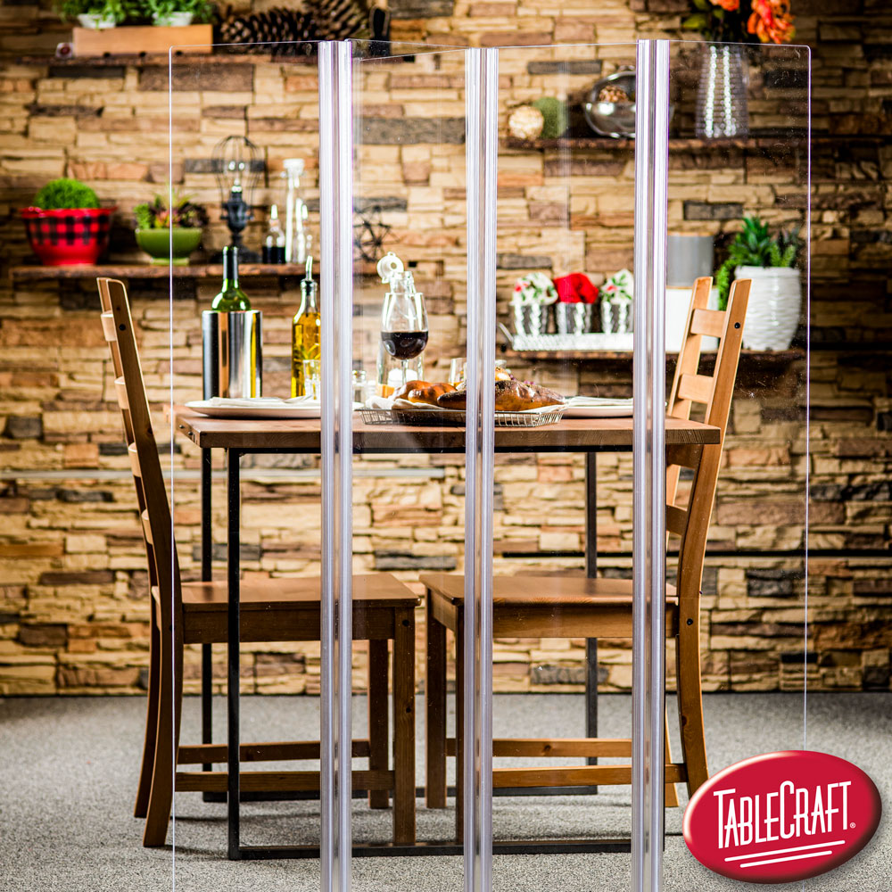 tablecraft_fs's tweet photo. Take a seat! Accordion-style safety shields (CWACR60CP) makes partitioning tables a snap -- they're easy to install and require no extra hardware. And they ship from our Texas facility. Talk to your TableCraft rep to learn about customizing, too.
#Safetyshields
#RoomPartitions https://t.co/6x8HsckHly