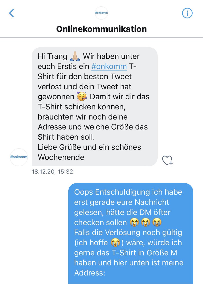 thach_trangg's tweet photo. Remember to check your DM more often 😭😭😭😭😭🎉🎁🎉 https://t.co/k9JhCWOStS