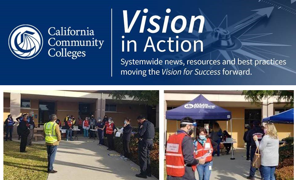 Check out the 17th edition of the #CACommunityColleges #VisionInAction newsletter: bit.ly/35JpRFa. Catch up on the latest system guidance and news, upcoming webinars, student supports and more. #CAHigherEd #VisionForSuccess #StudentSupport