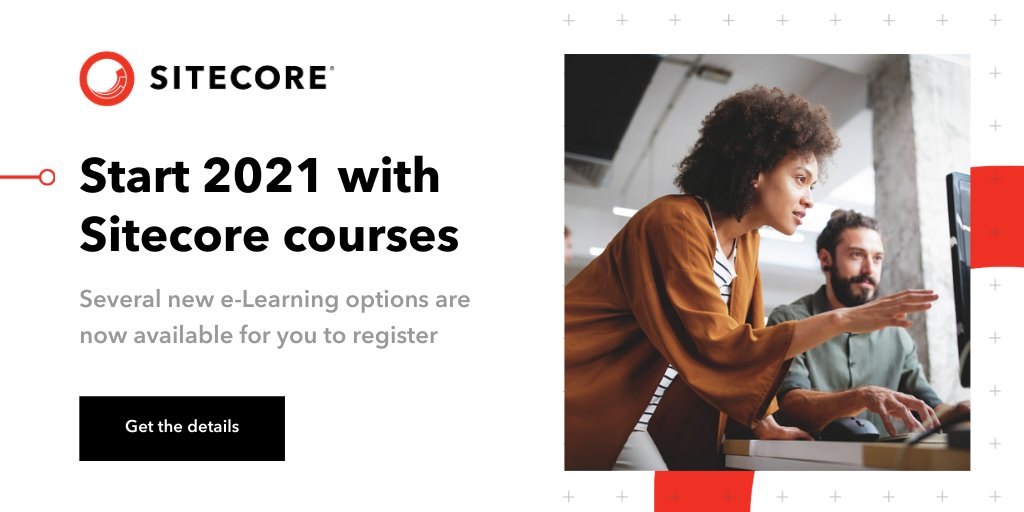 Ring in the new year with a number of new Learning@Sitecore e-learning courses based around Horizon, System Administrator Fundamentals, Sitecore XP 10, Sitecore XC 10, and Sitecore Content Hub DAM. Register today: siteco.re/pathways
