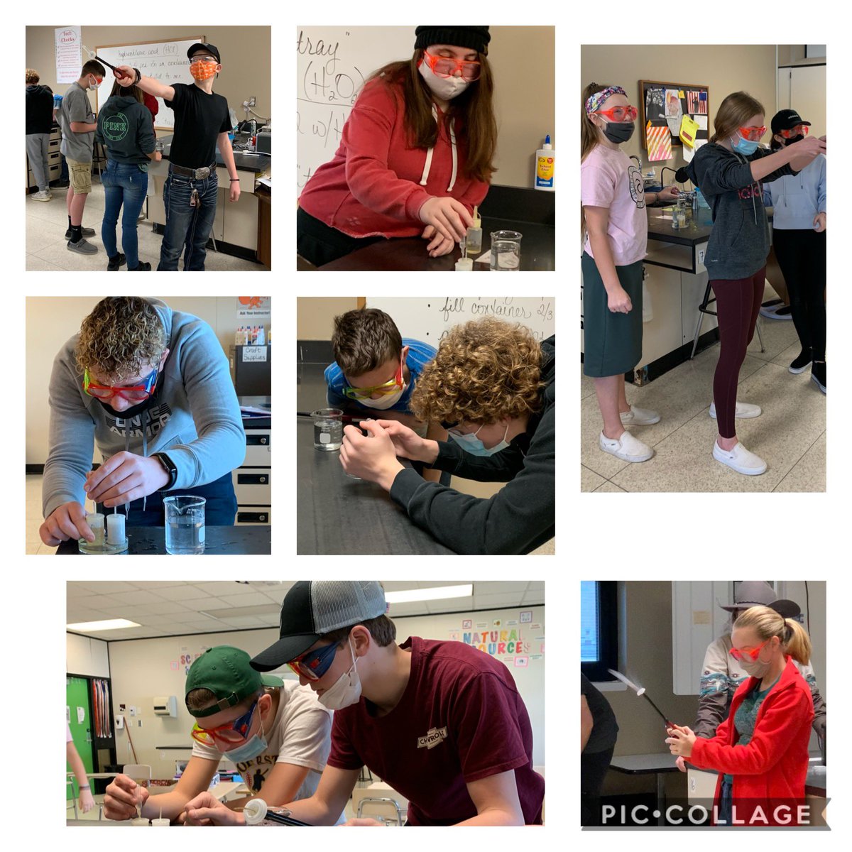 cashmoregood's tweet photo. Great start to our Chemical Reactions chapter and a nice way to go into a 3-day weekend. Oobleck on Thursday and Micro Rockets on Friday!! #LPSelma #8thgradeScienceRocks #AshmoresMadhouse https://t.co/pZTbtOToLJ