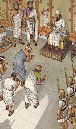 اهتم حمورابي بحماية حقوق القاصرين فقد منع الام من الزواج الا بموافقة القضاة بعد دراسة الوضع و تعهد الام والزوج الجديد بحماية ورعاية الاطفال وعدم التصرف وبيع اي شيء من الاموال والاملاك التي ورثوها من ابيهم المتوفي وفي حال بيعها يعتبر البيع باطلاً ويخسر المشتري المال الذي دفعة