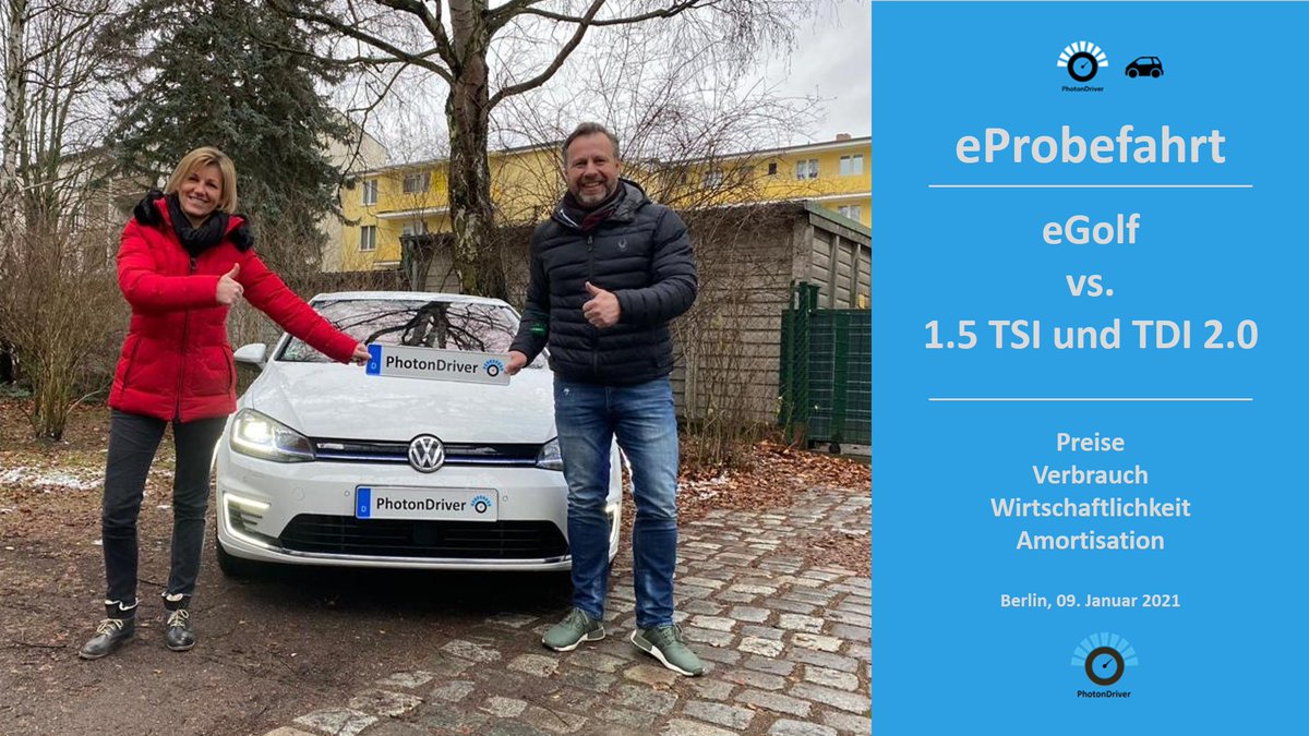 Gebrauchtwagencheck: rechnet sich der eGolf oder lieber "dieseln"?

youtube.com/watch?v=tpATHi…