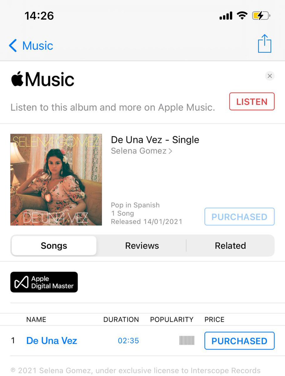 falseneedy's tweet photo. Yesterday my friends and I made a collective purchase of #DeUnaVez to make it #1 in Colombia 🤎✨ @SelenaGomez @SelenaFanClub 
(@sweetersgplace @Iovernostalgia @TaySwifteam ) https://t.co/g4PpUFIsNh