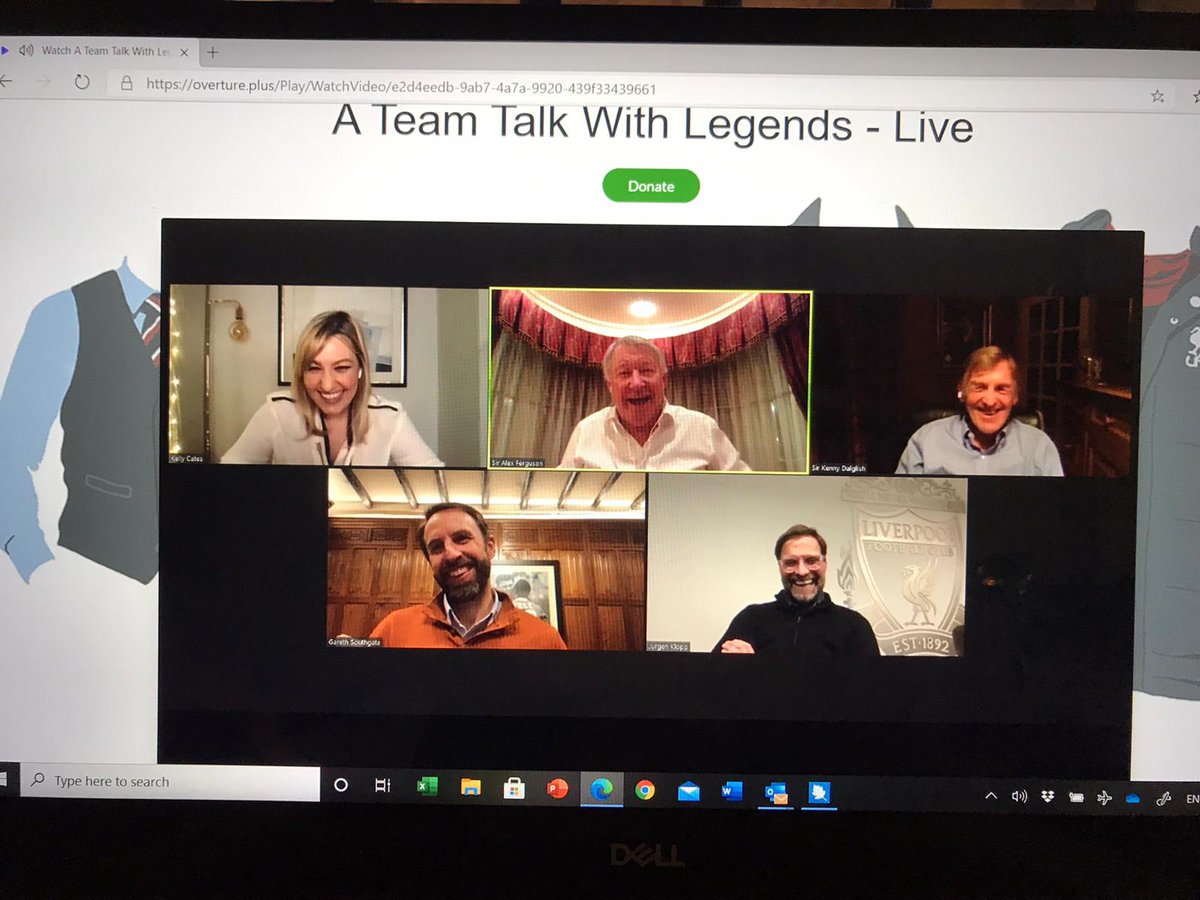 Picture stolen from  @TheCaulfieldWay Look at their faces!! "It’s magical, natural," Michael says. He would know as he sees managers more often than not with tension in their faces