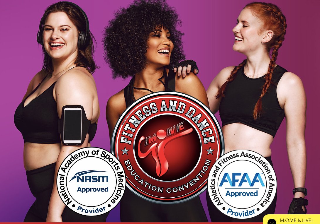 MoveConvention's tweet photo. Come Get 15 CEC/CEU’s In One Weekend. 
Dance Fitness, Cardio, Yoga, Pilates and more…

DATE: February 19-21st, 2021
GO TO:https://t.co/0z7HcVncw4

#fitnessconvention #fitness #strongbyzumba #piloxing #poundfit #atlantafitness #nasm #afaa #virtualfitnessconvention #dance https://t.co/c2SheObXCT